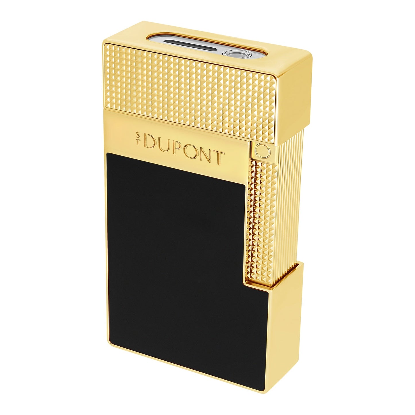 S.T. Dupont Table Lighter - Laque Noir — detail view