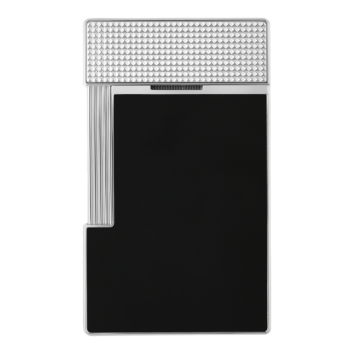 S.T. Dupont Table Lighter - Laque Noir — angle view