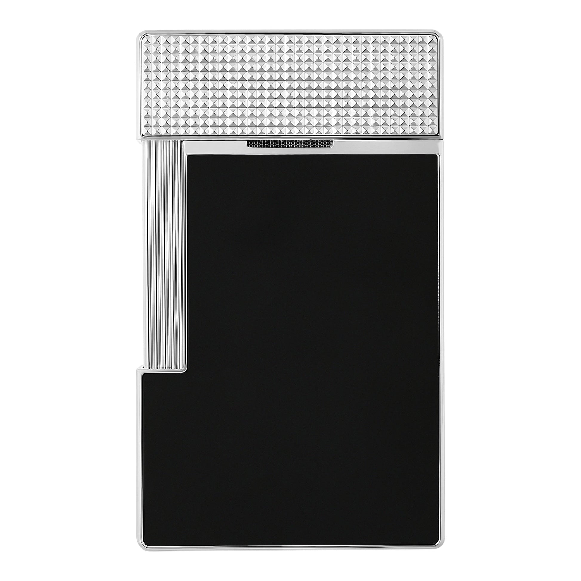 S.T. Dupont Table Lighter - Laque Noir — angle view