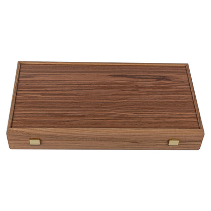 Manopoulos Oak & American Walnut Inlaid Backgammon (3)