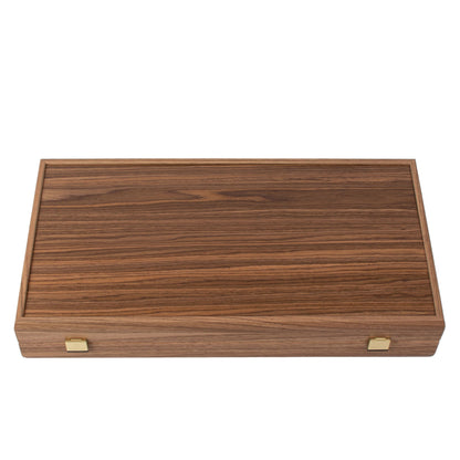 Manopoulos American Walnut Inlaid Backgammon (5)