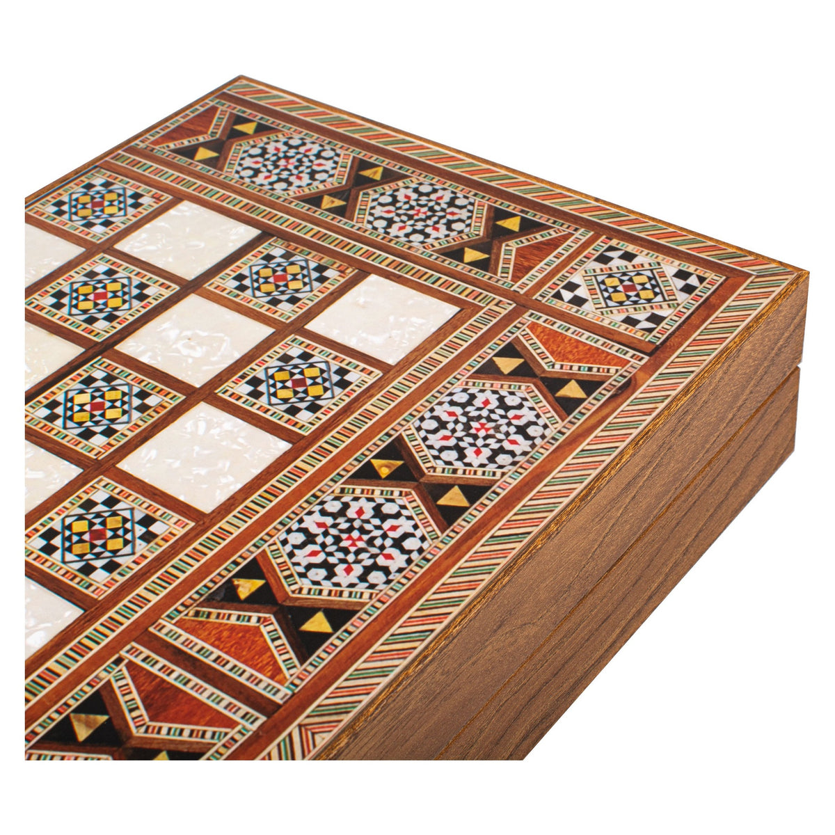 Manopoulos Mosaic Traditional Style Backgammon (6)