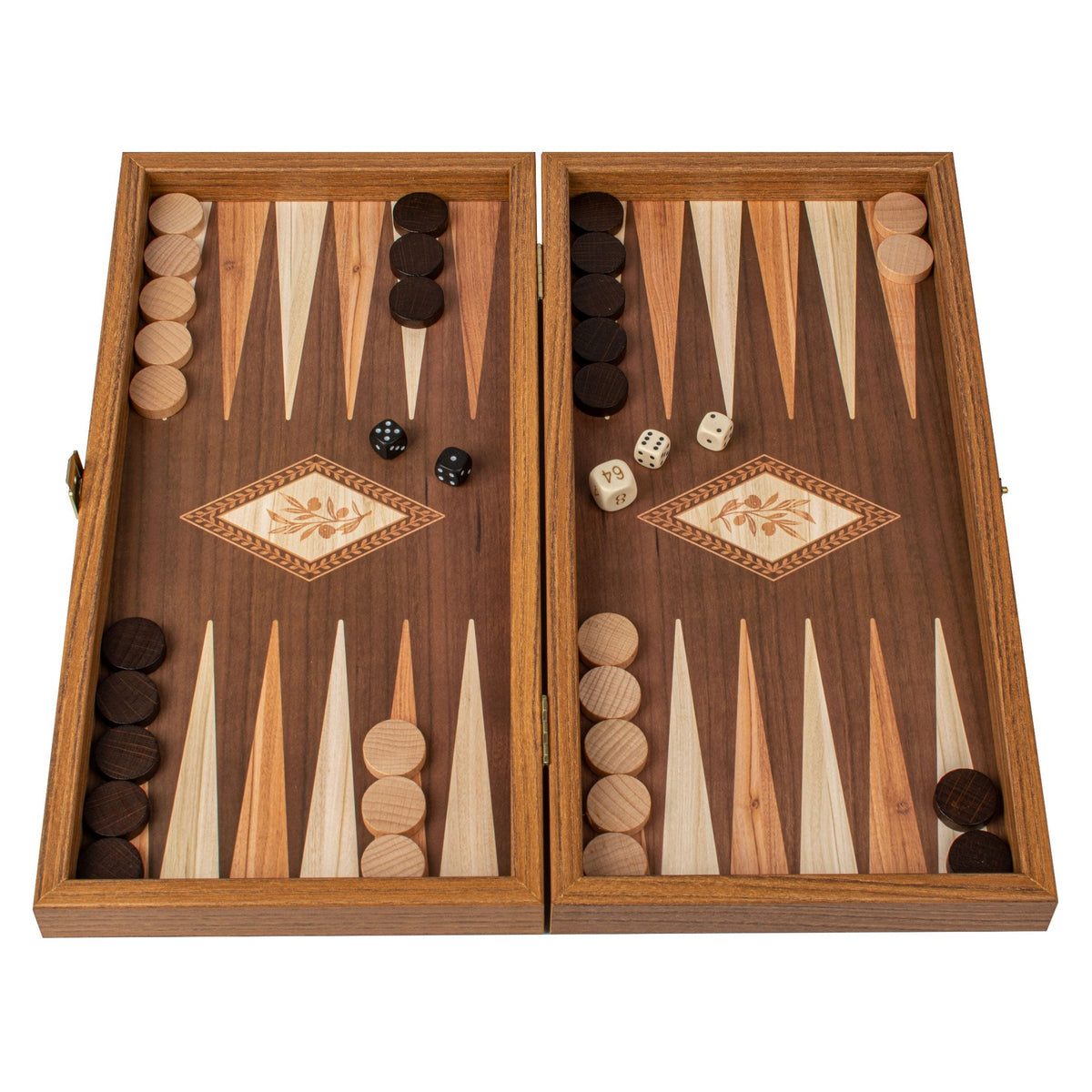 Manopoulos Olive Branch Design Backgammon – TSX2E