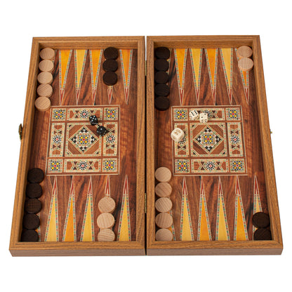 Manopoulos Mosaic Traditional Style Backgammon – TSX2SY
