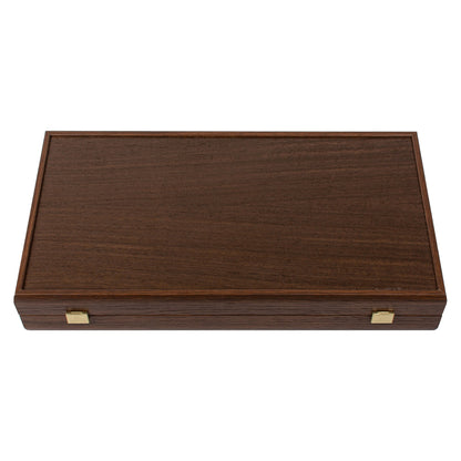 Manopoulos Wenge With Walnut Burl Inlaid Backgammon (4)