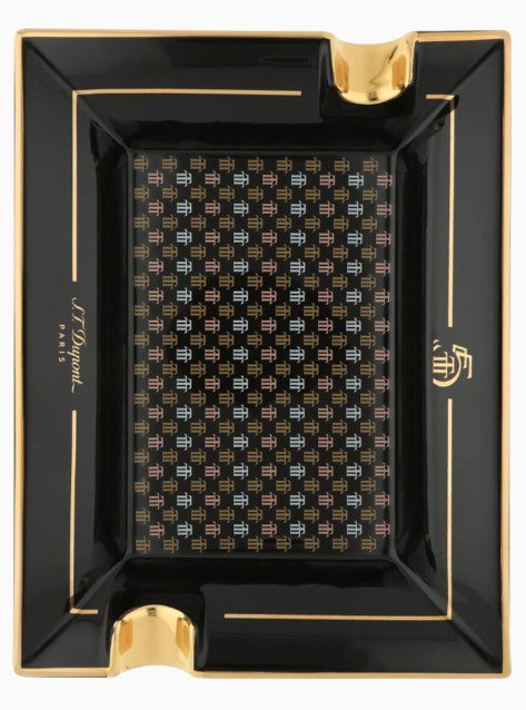 TRINIDAD - ASHTRAY PORCELAIN BLACK