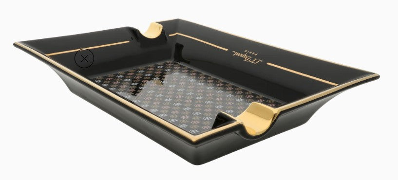 TRINIDAD - ASHTRAY PORCELAIN BLACK