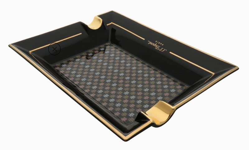 TRINIDAD - ASHTRAY PORCELAIN BLACK