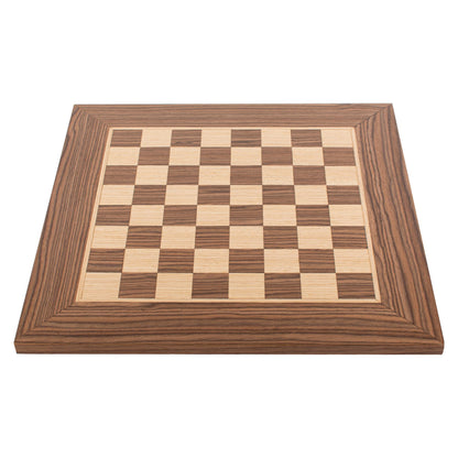 Manopoulos Inlaid Wooden Chessboard – WB30K