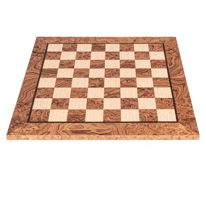 Manopoulos Inlaid Wooden Chessboard – WB40J