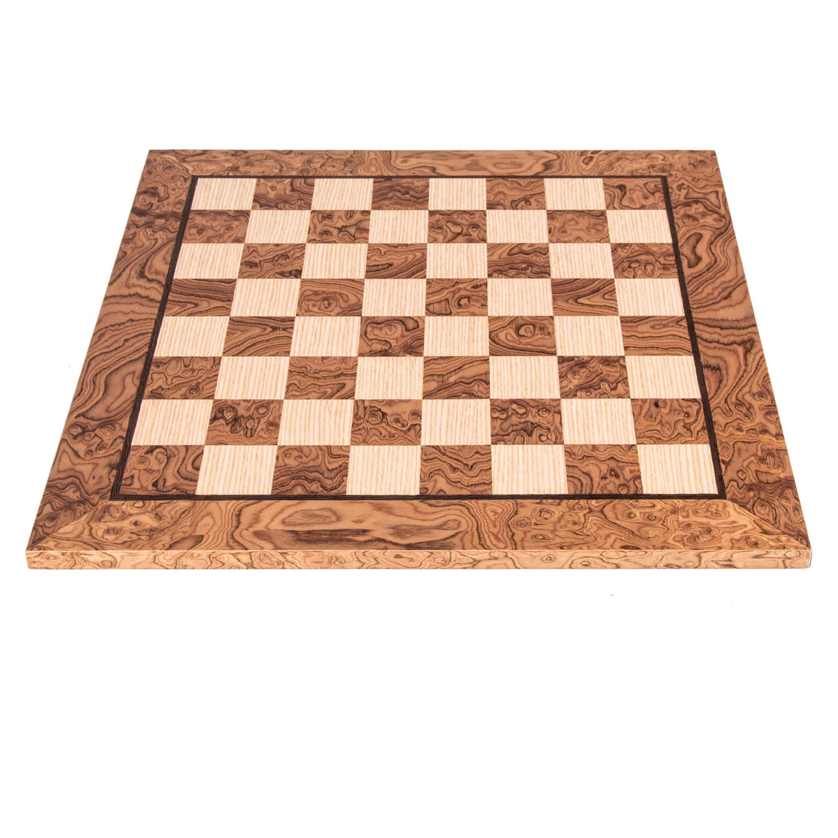 Manopoulos Inlaid Wooden Chessboard – WB50J