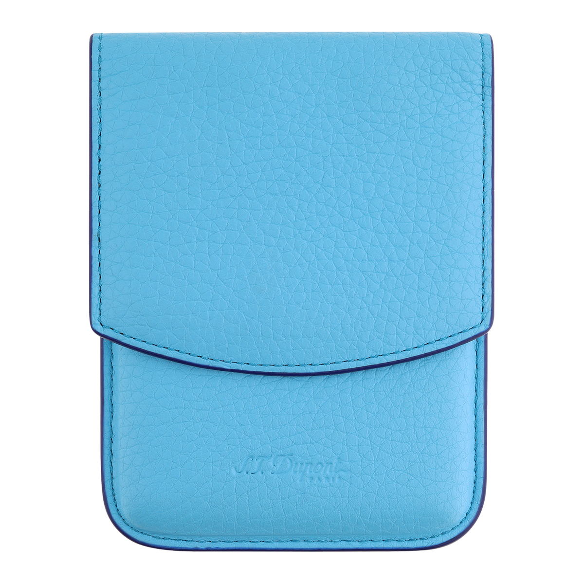 S.T. Dupont D-LINE - ETUI CGLLO BLEU CIEL GRAINED 183064