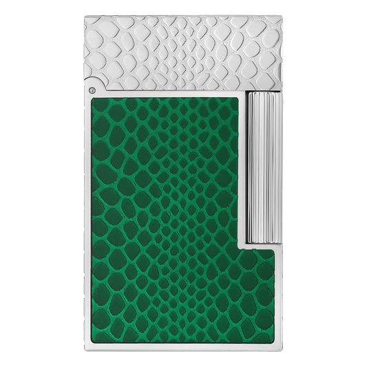 Briquet S.T. Dupont Ligne 2 Nouvel An chinois Snake vert