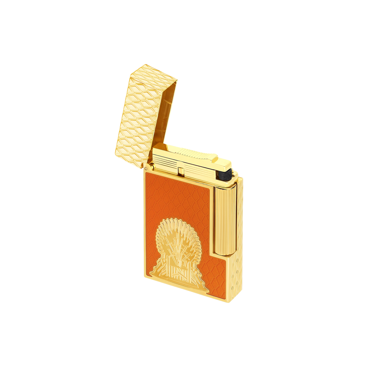 S.T. Dupont Game of Thrones - briquet Ligne 2 Fire or jaune — vue 5
