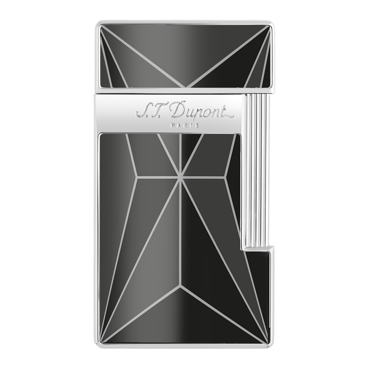 S.T. Dupont SLIMMY - LIGHTER X BLACK CHROME 028070