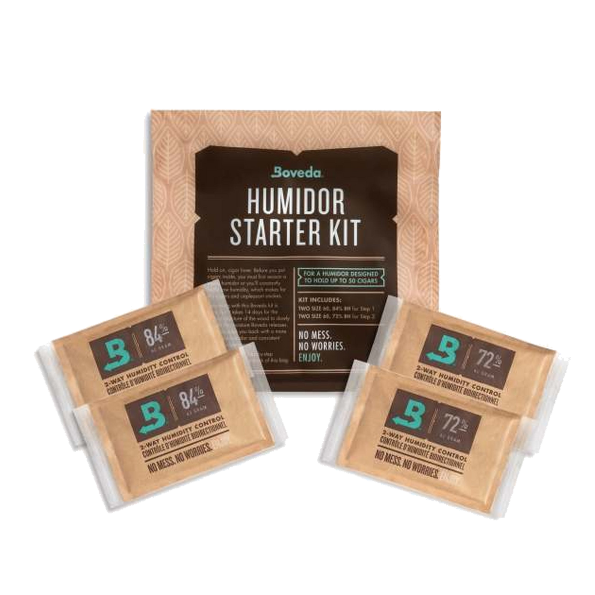 Boveda Humidor Starter Kit - Size 60 - 4 Pack — alternate view