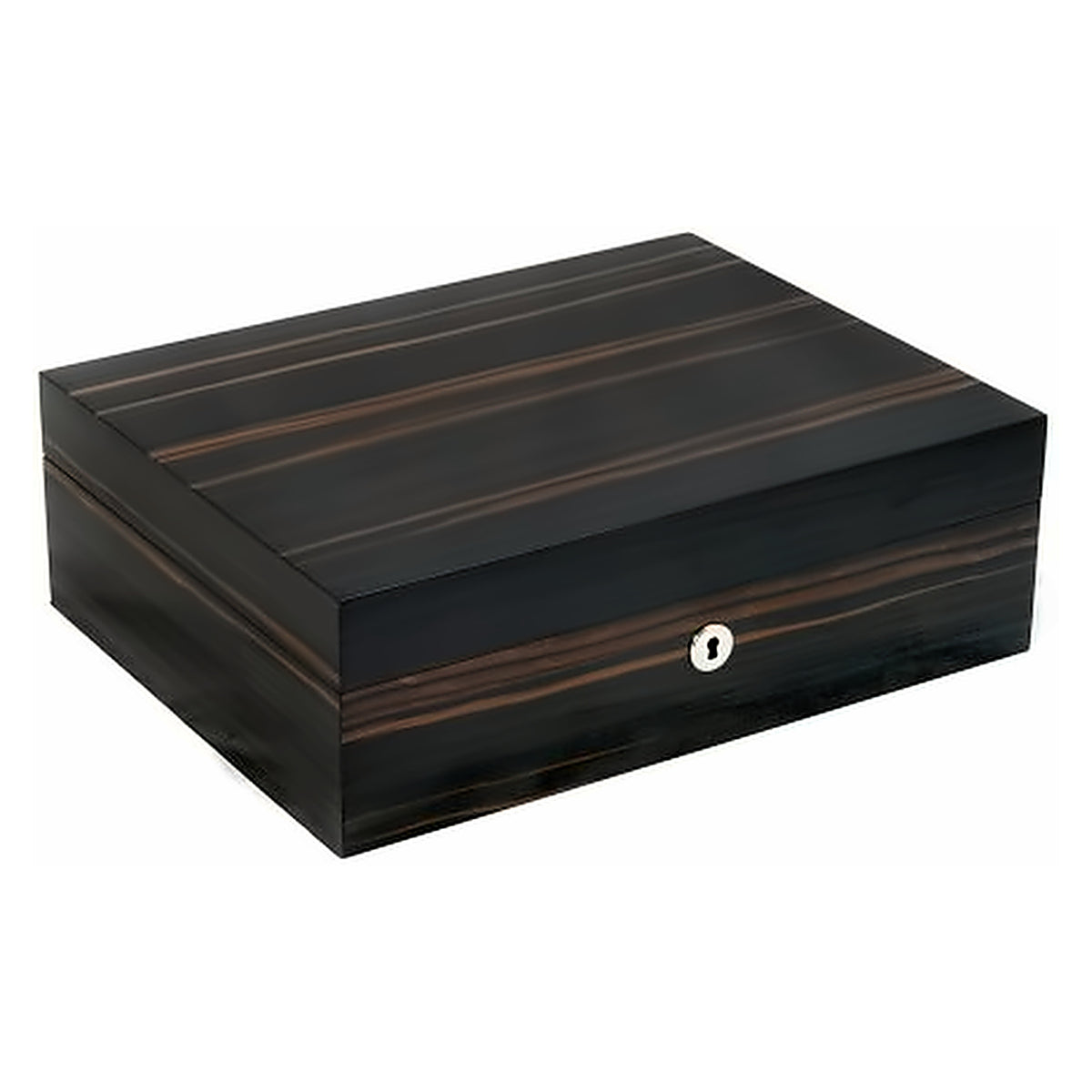 Jemar Mediterranean Collection 31x24x9.5cm - Desktop humidor - MED D1/10 Ebony