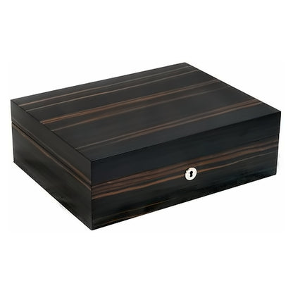Jemar Mediterranean Collection 31x24x9.5cm - Desktop humidor - MED D1/10 Ebony