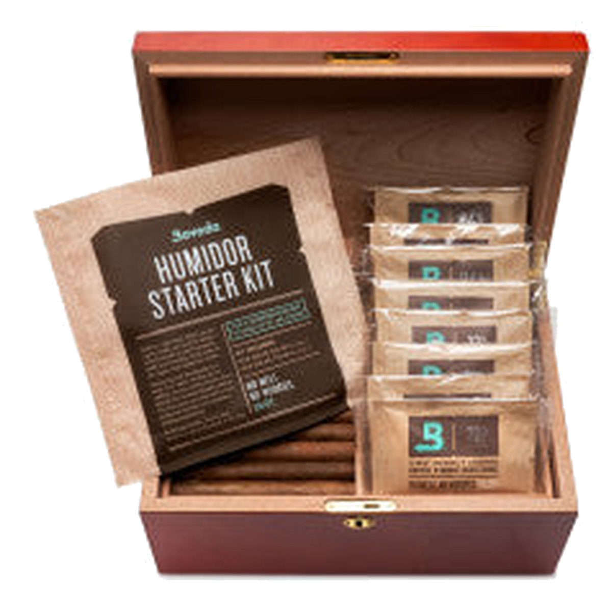 Kit de démarrage pour cave à cigares Boveda - taille 60 - 8 sachet