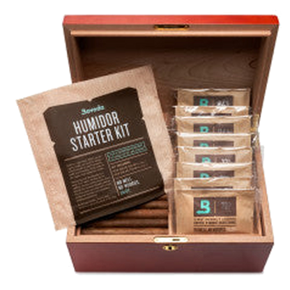 Kit de démarrage pour cave à cigares Boveda - taille 60 - 8 sachet