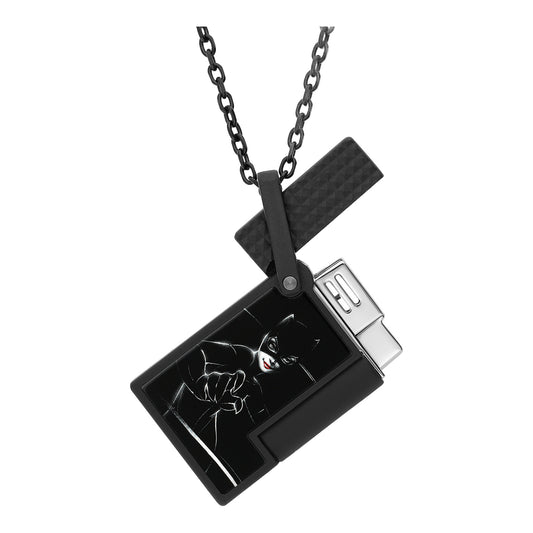 S.T. Dupont Lighter Necklace — Catwoman Black