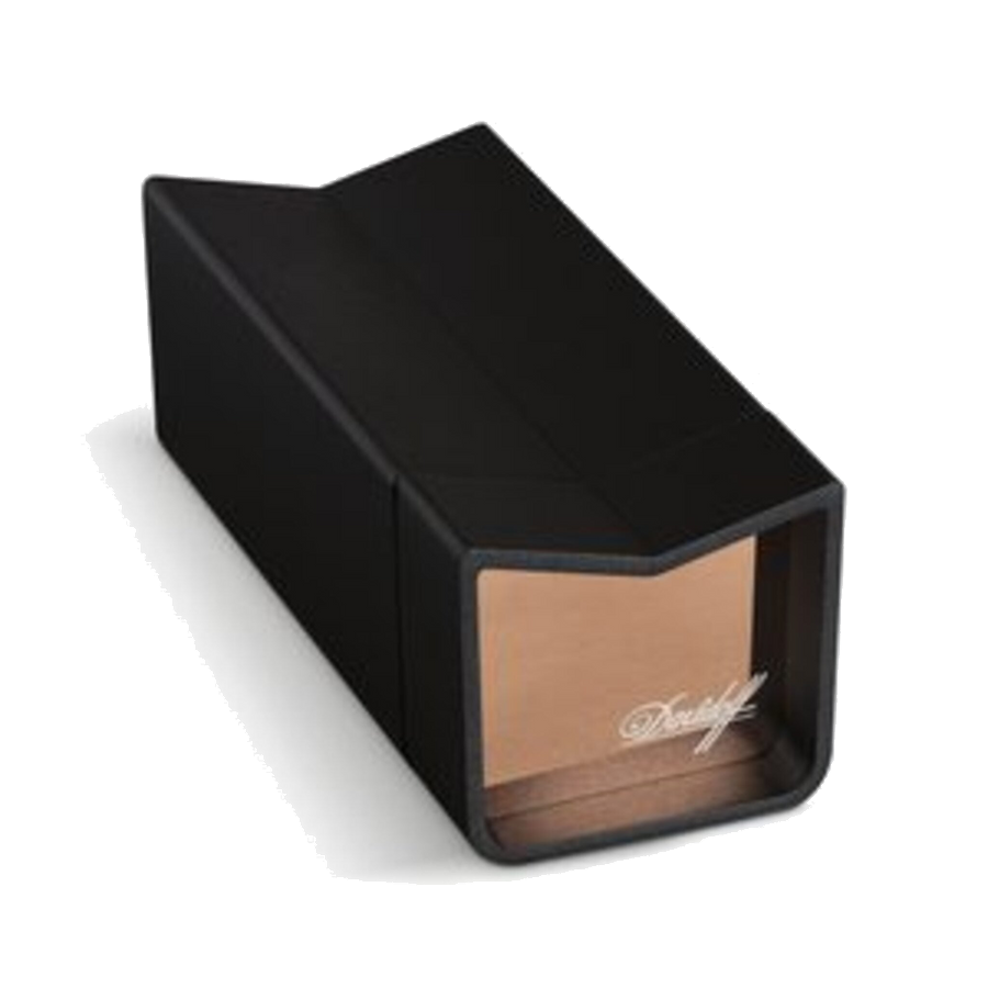 DAVIDOFF - SLIDING ASHTRAY BLACK & WOOD