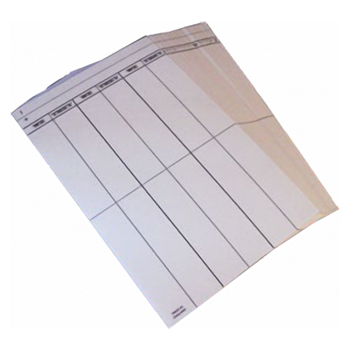 Geoffrey Parker – feuilles de marque de bridge recto verso