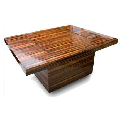 Geoffrey Parker – table basse de jeux en ébène de Macassar