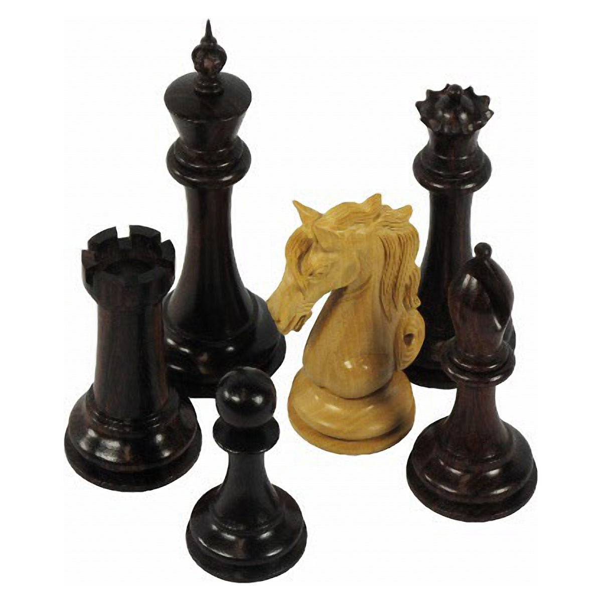 Geoffrey Parker – pièces d’échecs Staunton Spassky & Fischer en ébène et buis