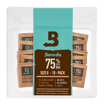 Sac Boveda 75% RH taille 8 lot de 10 refermable