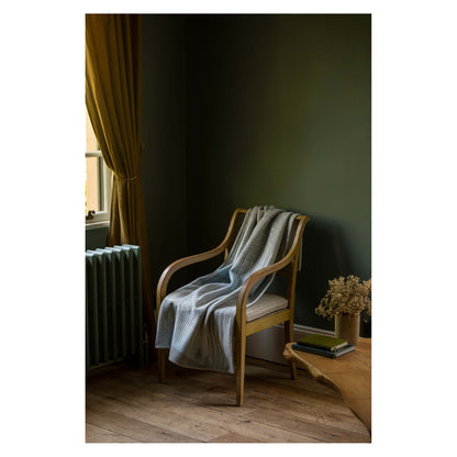 Johnstons of Elgin Children's Blanket Stitched Throw in Aurora — view 4