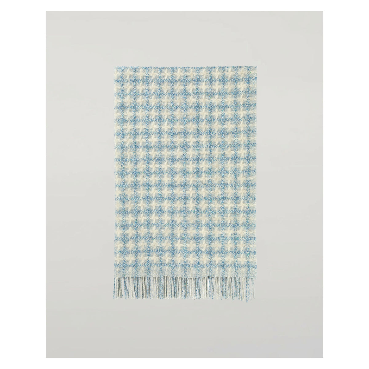 Johnstons of Elgin Donegal Cashmere Baby Blanket in Blue