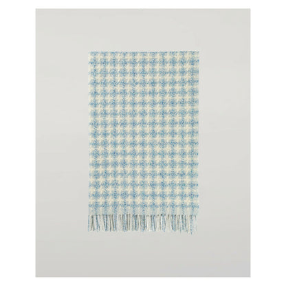 Johnstons of Elgin Donegal Cashmere Baby Blanket in Blue