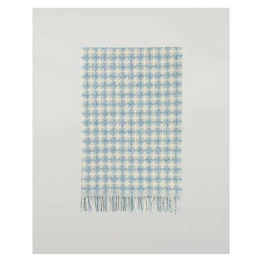 Johnstons of Elgin Donegal Cashmere Baby Blanket in Blue