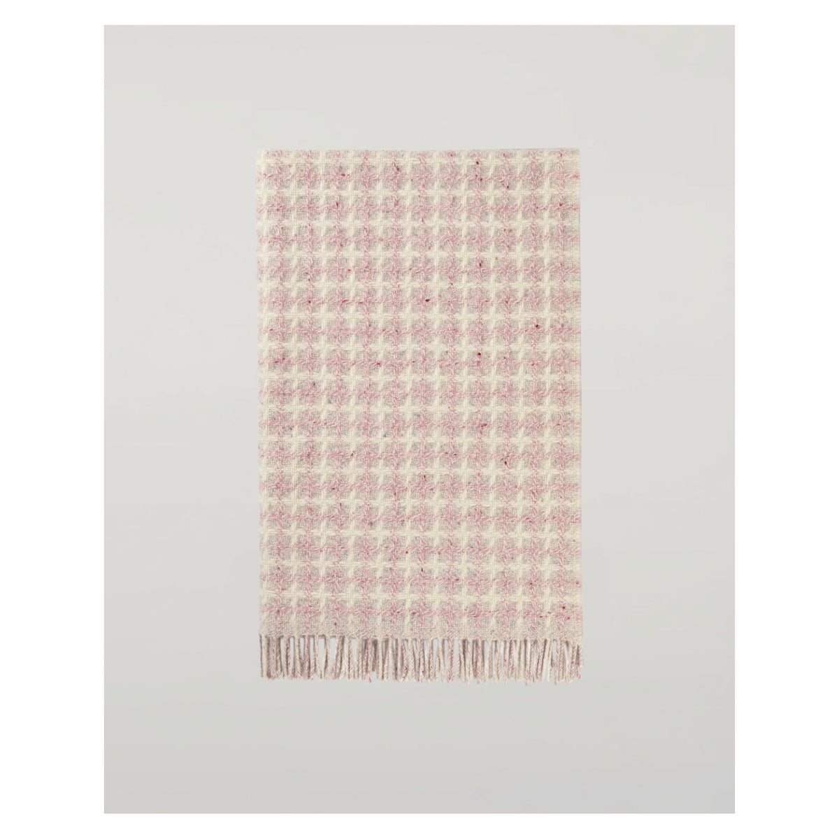 Johnstons of Elgin Donegal Cashmere Baby Blanket in Pink