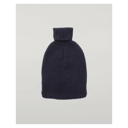 Johnstons of Elgin Cashmere Hot Water Bottle Cover in Dark Navy