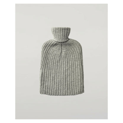 Johnstons of Elgin Cashmere Hot Water Bottle Cover in Light Grey