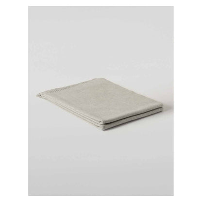 Johnstons of Elgin Plain Throw in Silver