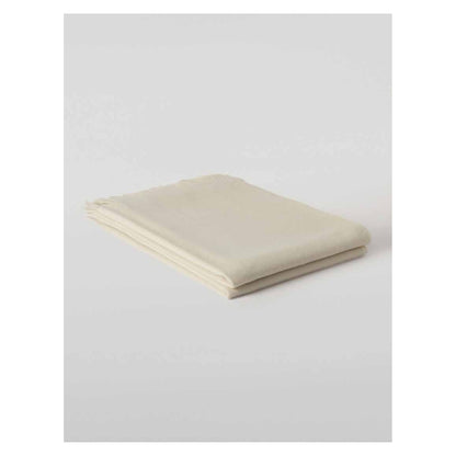 Johnstons of Elgin Plain Throw in White