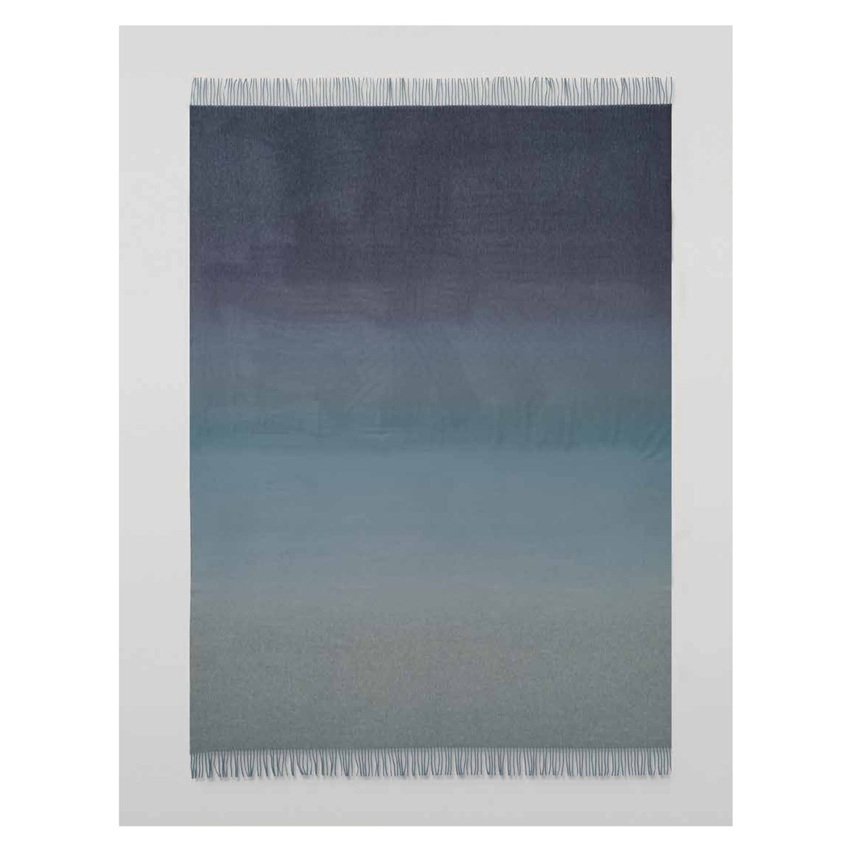Johnstons of Elgin Umbra Throw in Scapa — laid flat