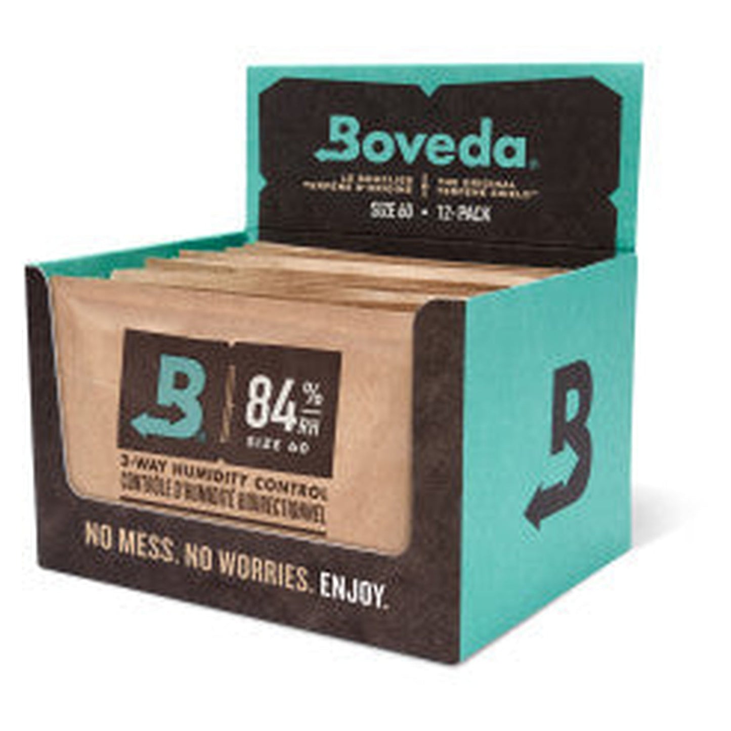 Boveda 84% RH Size 60 12-Pack Retail Box (Seasoning)