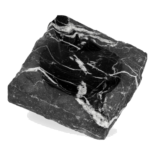 Ashtray Nero Marquina Marble