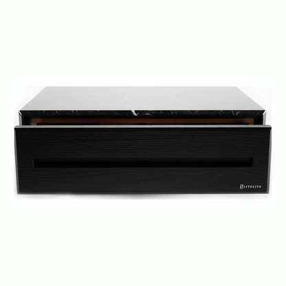 Litolite Diamond Large humidor in Nero Marquina marble
