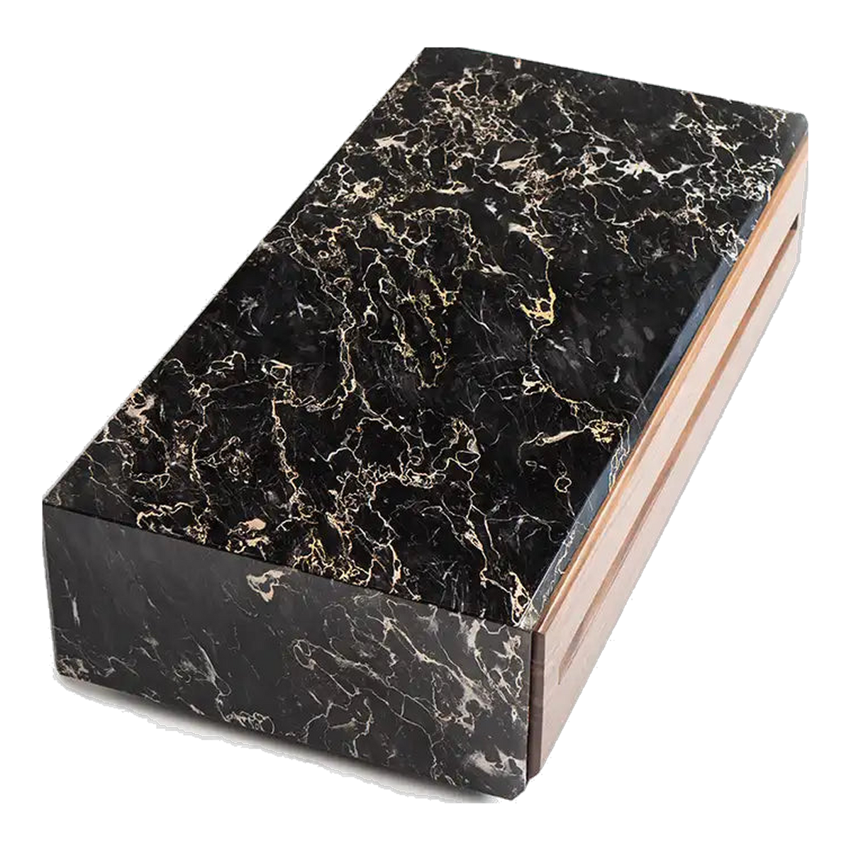 Litolite Diamond Large humidor in Nero Portoro marble