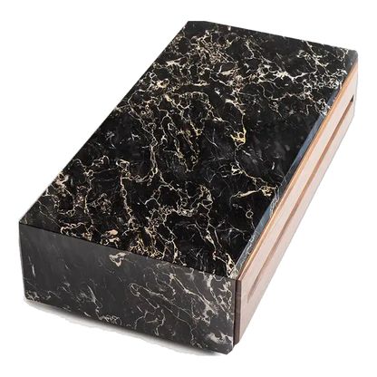 Litolite Diamond Large humidor in Nero Portoro marble