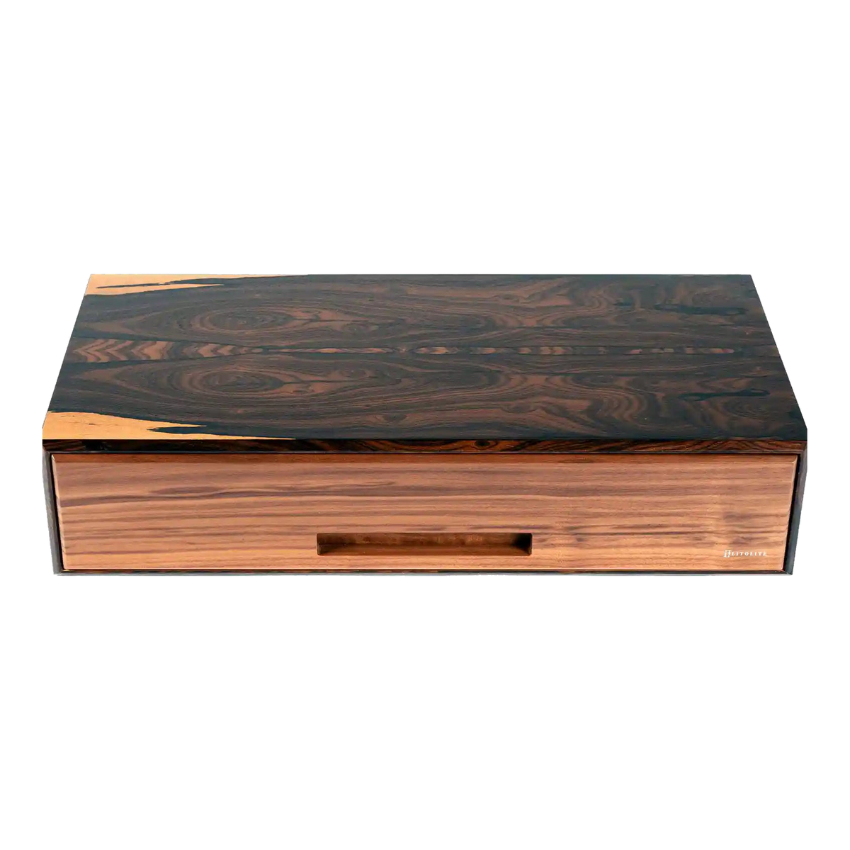 Litolite Diamond Large humidor in Ziricote wood