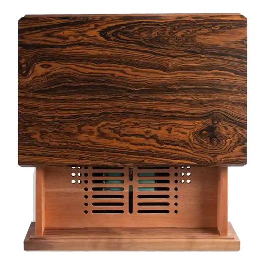 Litolite Diamond Small humidor in Bocote wood