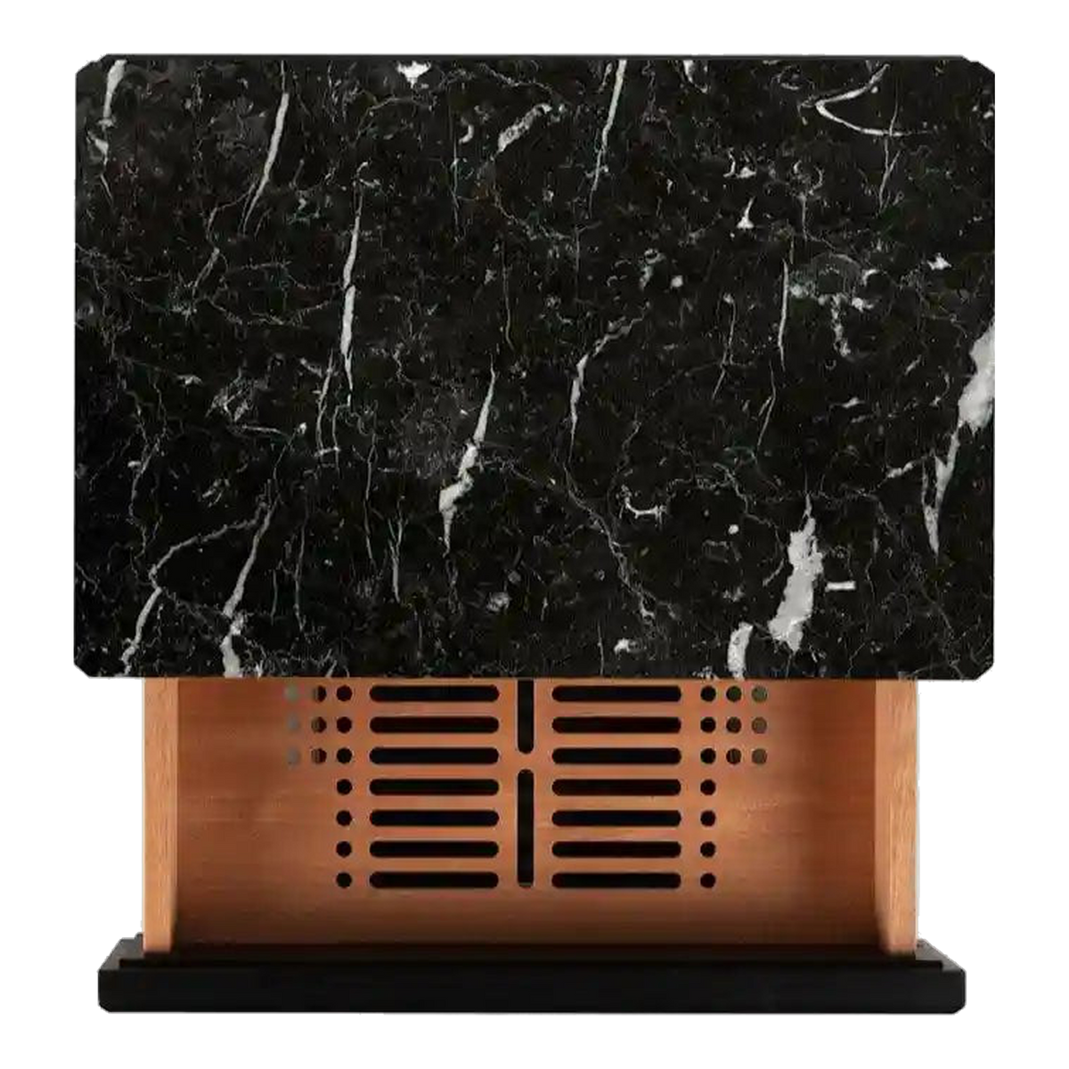 Litolite Diamond Small humidor in Nero Marquina marble