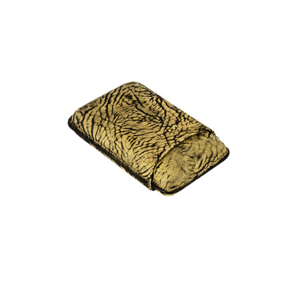 Jemar 464/3 Bull Shoulder 3-Cigar Leather Case - Safari