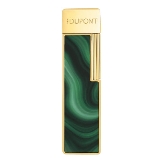S.T. Dupont Twiggy Lighter — Géode Green & Gold